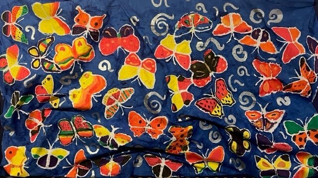 Butterfly textile