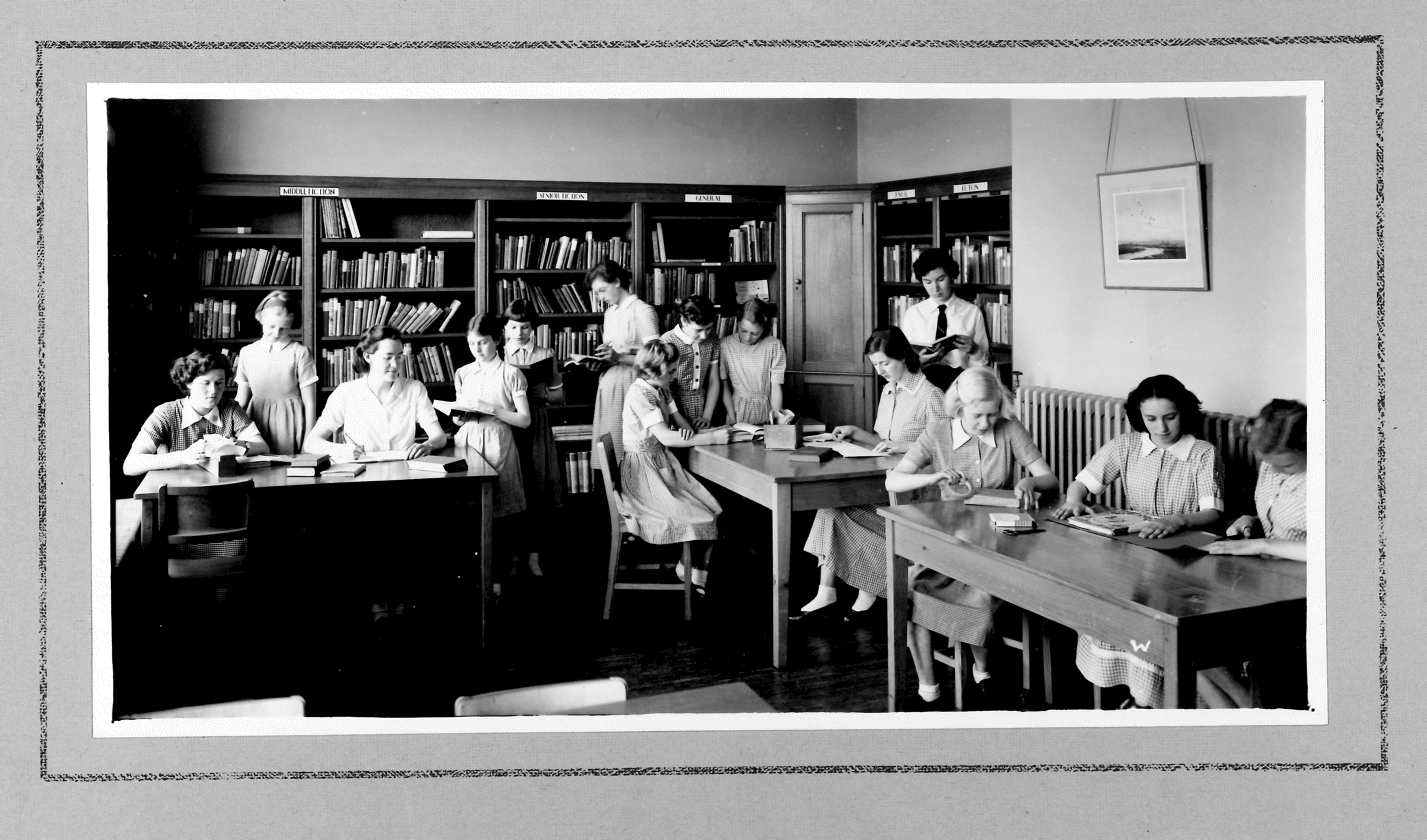 Photo Album 1954 library